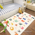 Cartoon cute alphabet baby room crawling mat